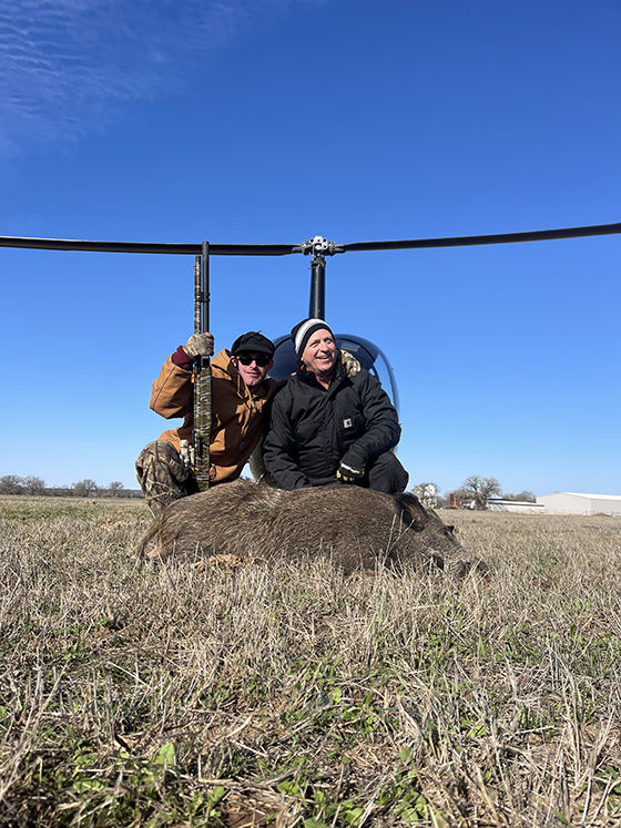 Garrett Gill, <em>First Time Hunter</em> and Jerry Rainey,  1687 Foundation Guide
Sponsored by Buckmasters Brownwood